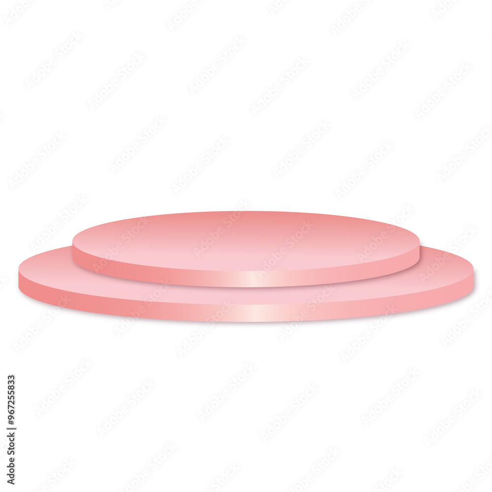 pink podium 3d element for product presentation transparent background pink podium 3d element for product presentation transparent background