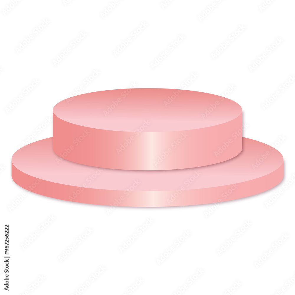 pink podium 3d element for product presentation transparent background pink podium 3d element for product presentation transparent background