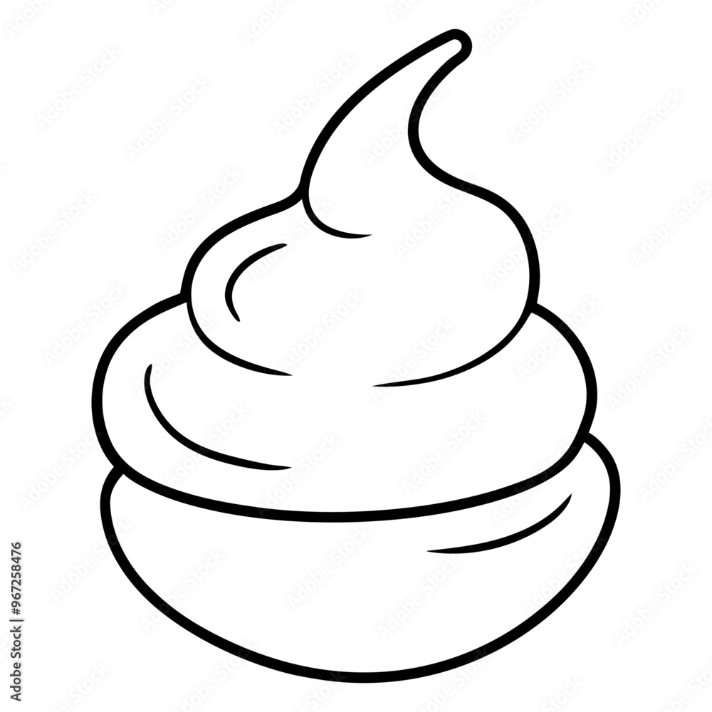 shaving cream outline coloring book page line art illustration digital drawing shaving cream outline coloring book page line art illustration digital drawing