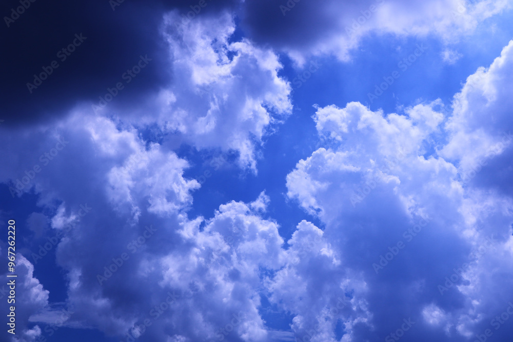 Fototapeta premium 雲、積乱雲