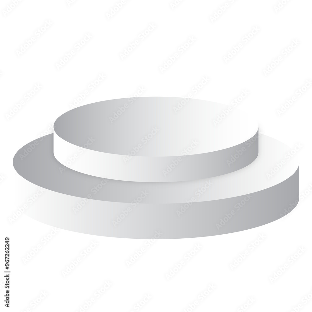 white podium 3d element for product presentation transparent background white podium 3d element for product presentation transparent background