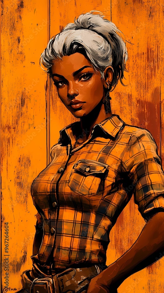 background image of a cowboy woman, western illustration style, western. background image of a cowboy woman, western illustration style, western.