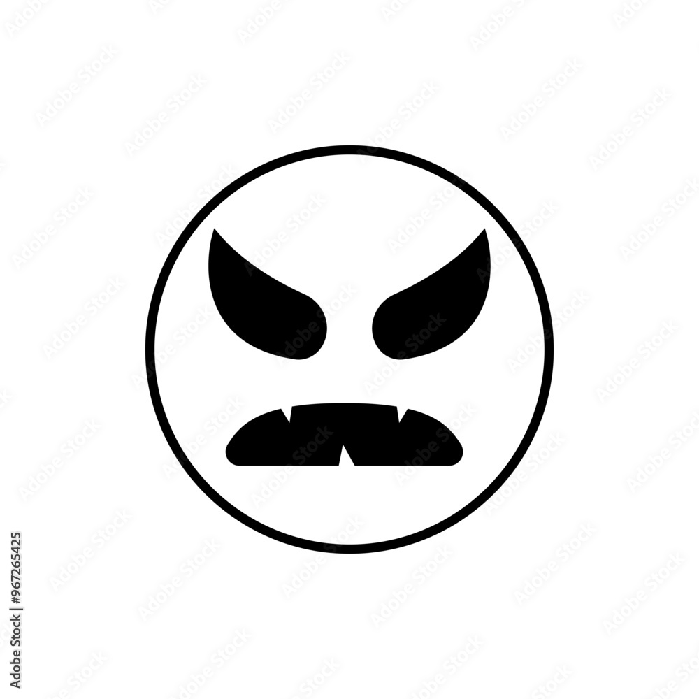 Halloween face icon vector. Scary face illustration sign. Funny Face symbol. Pumpkin face logo. Halloween face icon vector. Scary face illustration sign. Funny Face symbol. Pumpkin face logo.