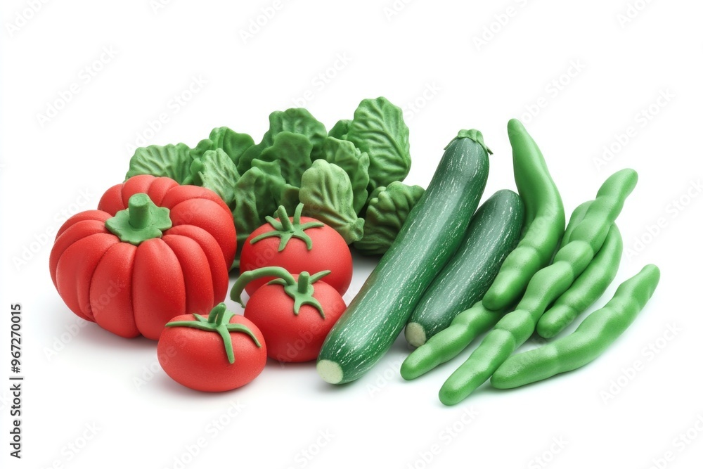 Vibrant Array of Green and Red Vegetables for Healthy Eating and Kitchen Designs Vibrant Array of Green and Red Vegetables for Healthy Eating and Kitchen Designs