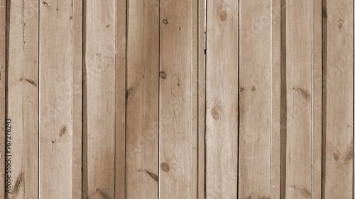 Photo Wooden Planks Close Up Sepia Color