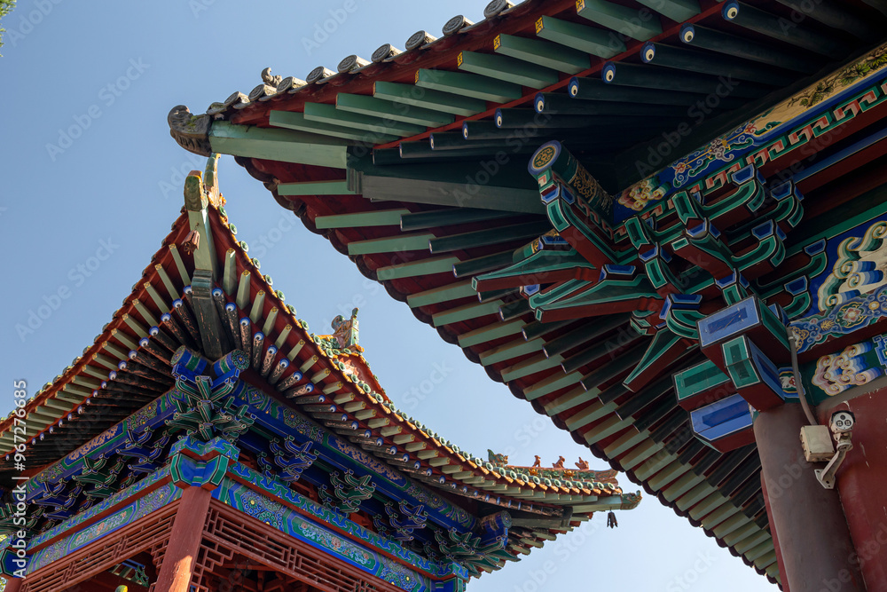 The Anle Temple in Changzhi, Shanxi Province.