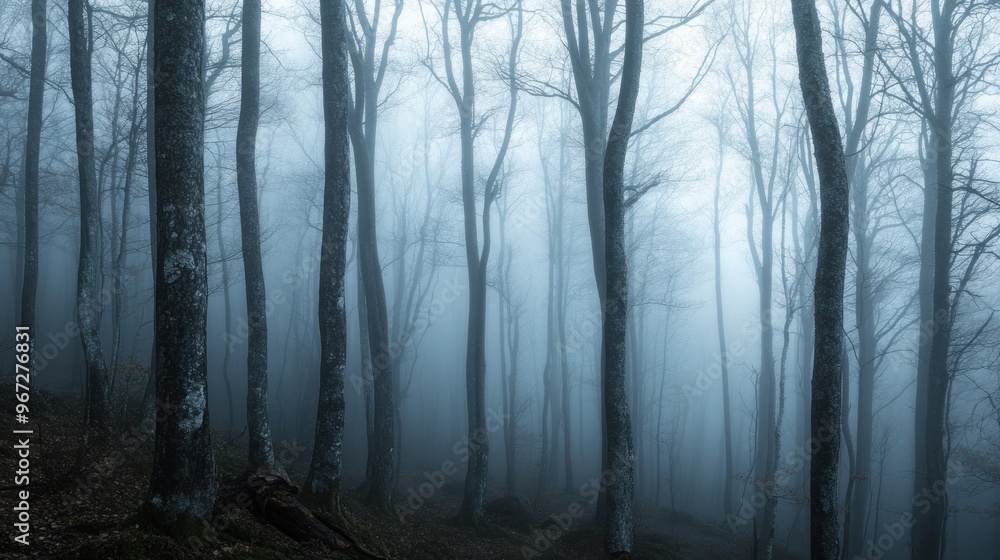 Fototapeta premium Misty Forest