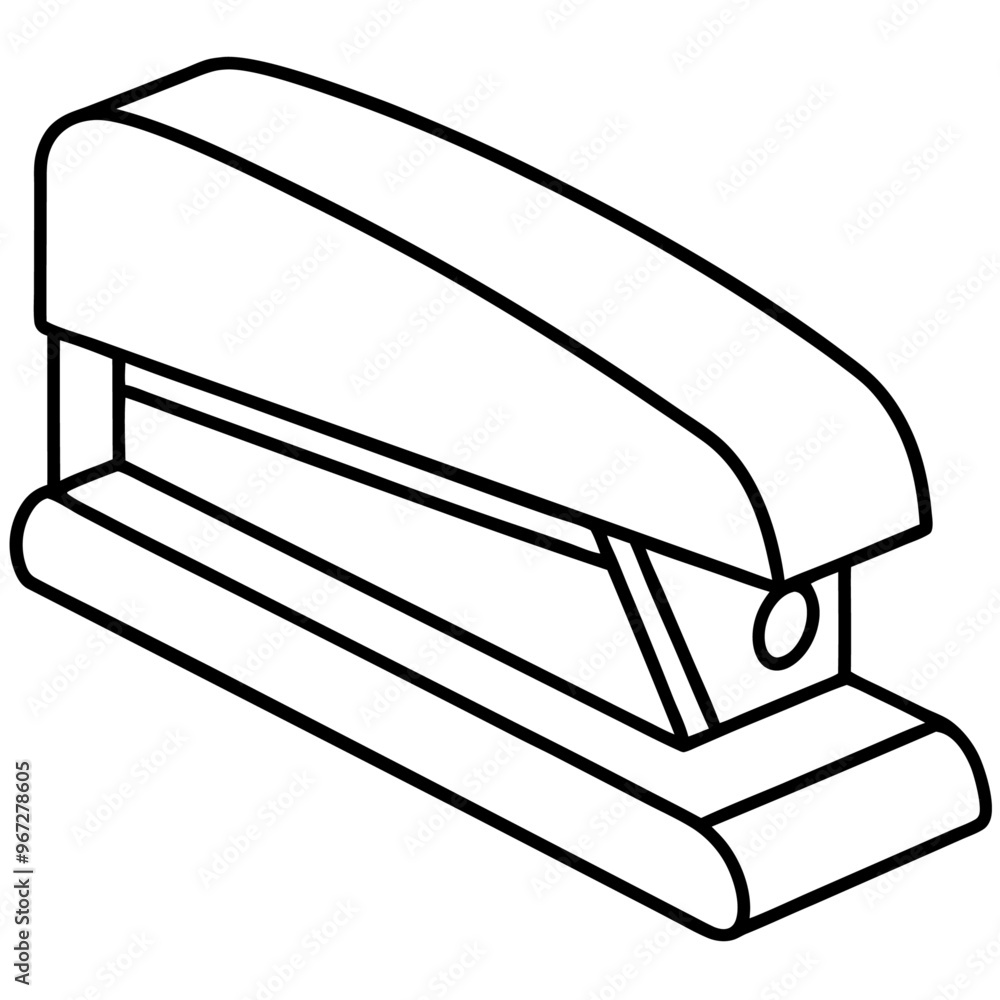 stapler outline coloring book page line art illustration digital drawing stapler outline coloring book page line art illustration digital drawing
