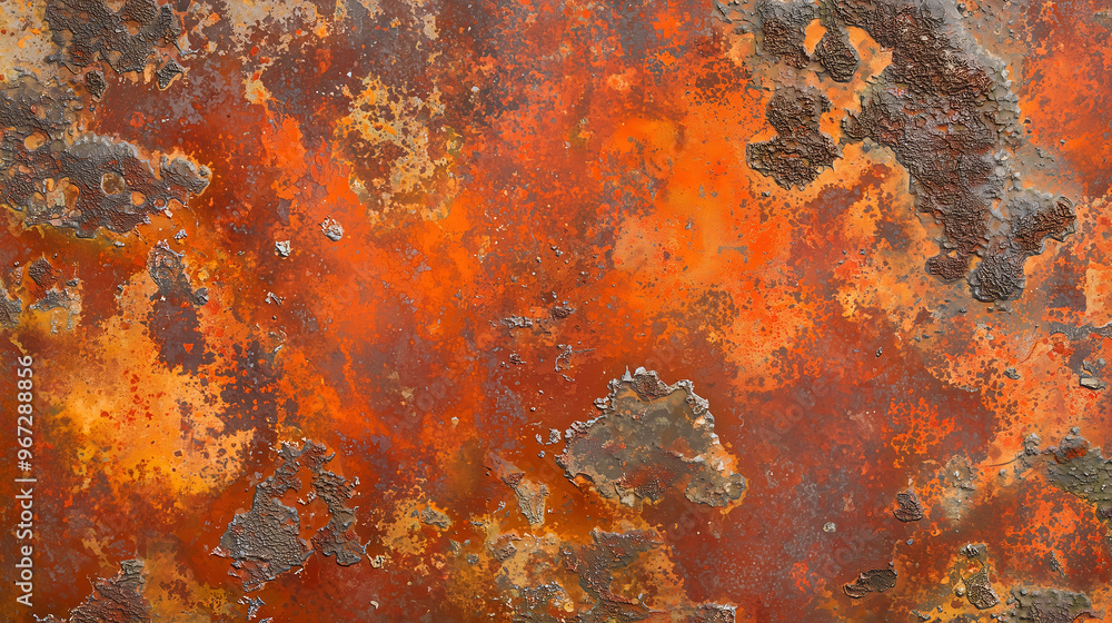 Rustic Flames: The Vivid Textures of Corrosion Rustic Flames: The Vivid Textures of Corrosion
