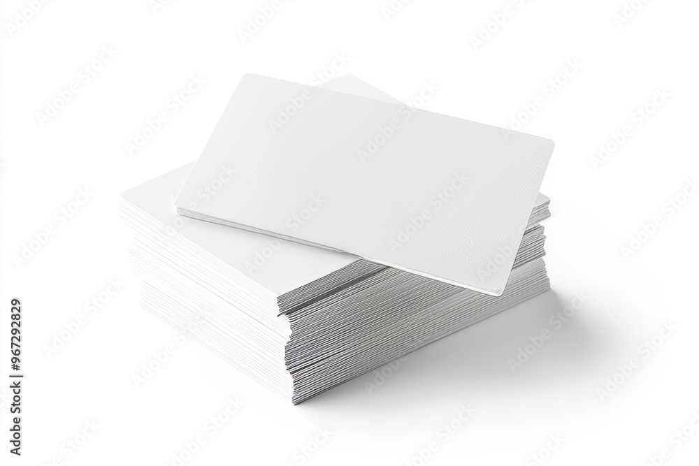 The mockup is on a white textured paper background with a white corporate stationery set. The mockup is on a white textured paper background with a white corporate stationery set.