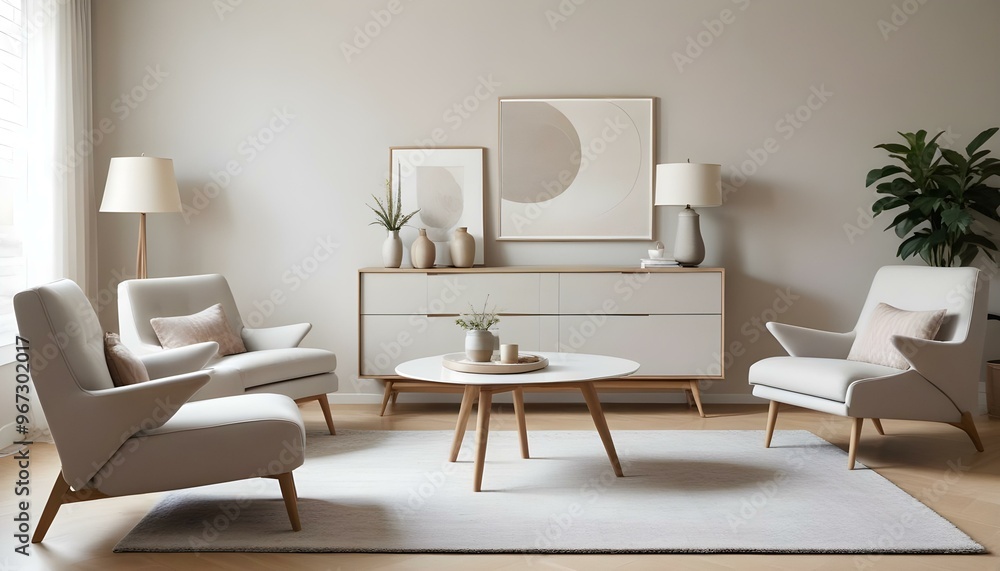 modern living room with table modern living room with table
