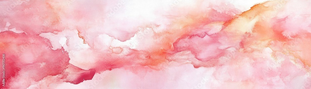 A beautiful abstract watercolor painting featuring soft pink hues blended with orange tones, creating a serene and artistic atmosphere. A beautiful abstract watercolor painting featuring soft pink hues blended with orange tones, creating a serene and artistic atmosphere.