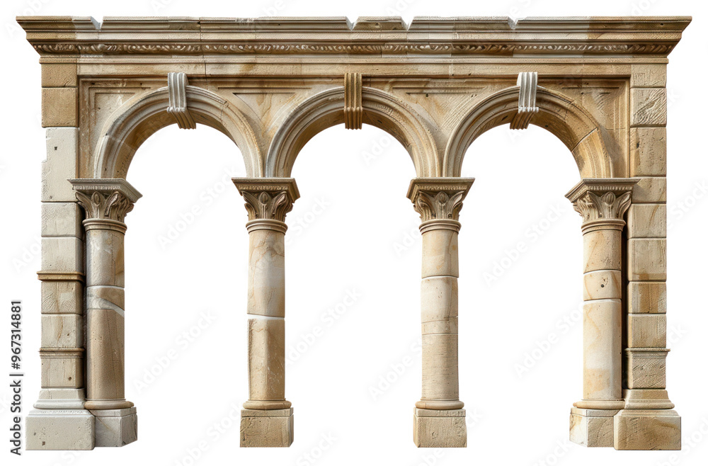 Ancient stone archway architectural element Ancient stone archway architectural element