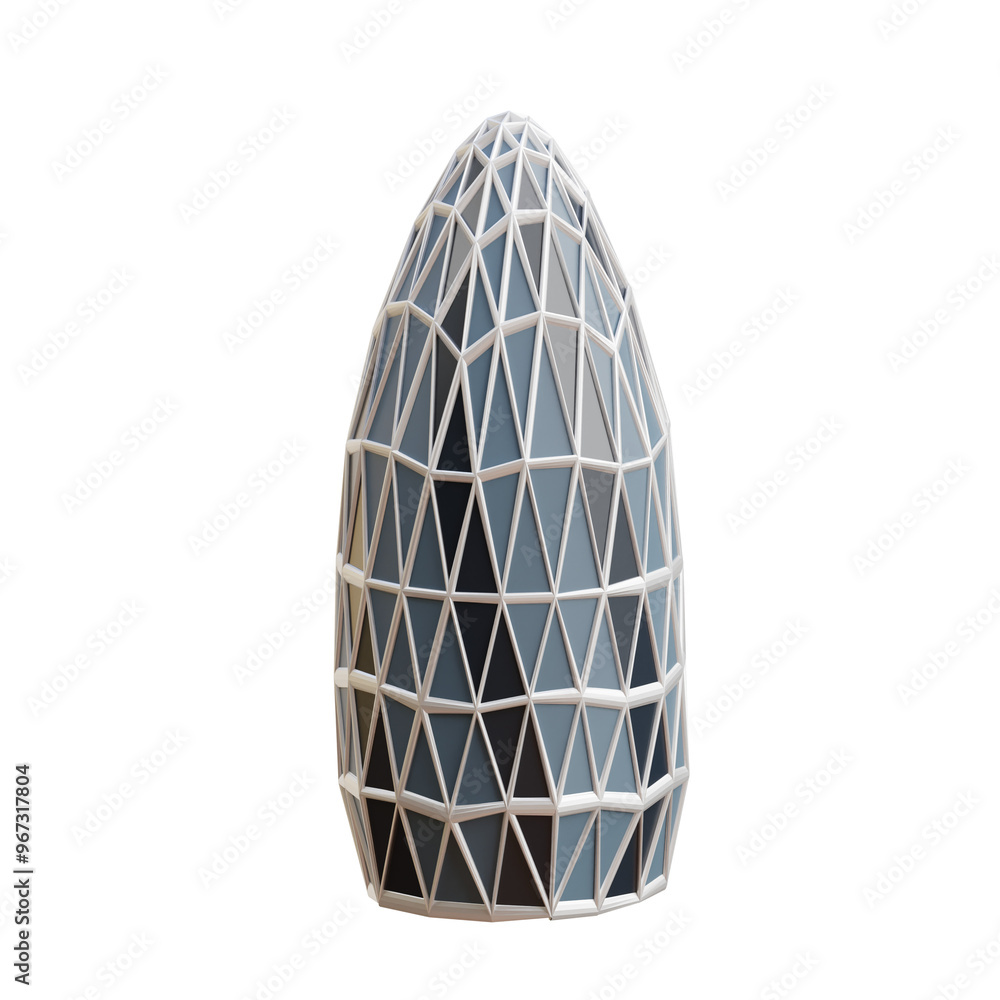 3D Modern London Skyscraper Architectural Design 3D Modern London Skyscraper Architectural Design