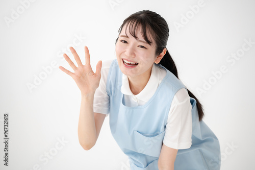 Wallpaper Mural 女性保育士　介護　福祉 Torontodigital.ca