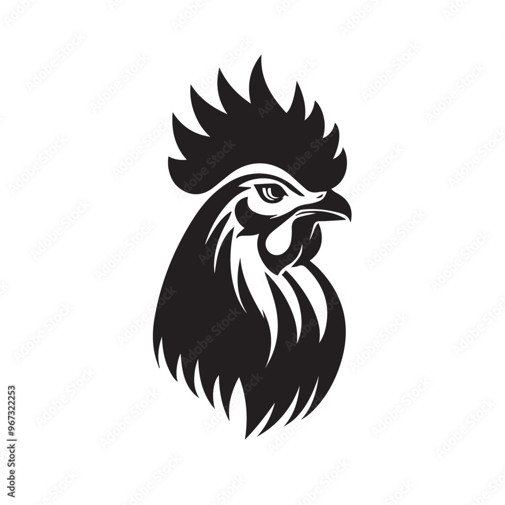 Rooster in cartoon, doodle style . Image for t-shirt, web, mobile apps and ui. Isolated 2d vector illustration in logo, icon, sketch style, Eps 10, black and white. AI Generative Rooster in cartoon, doodle style . Image for t-shirt, web, mobile apps and ui. Isolated 2d vector illustration in logo, icon, sketch style, Eps 10, black and white. AI Generative