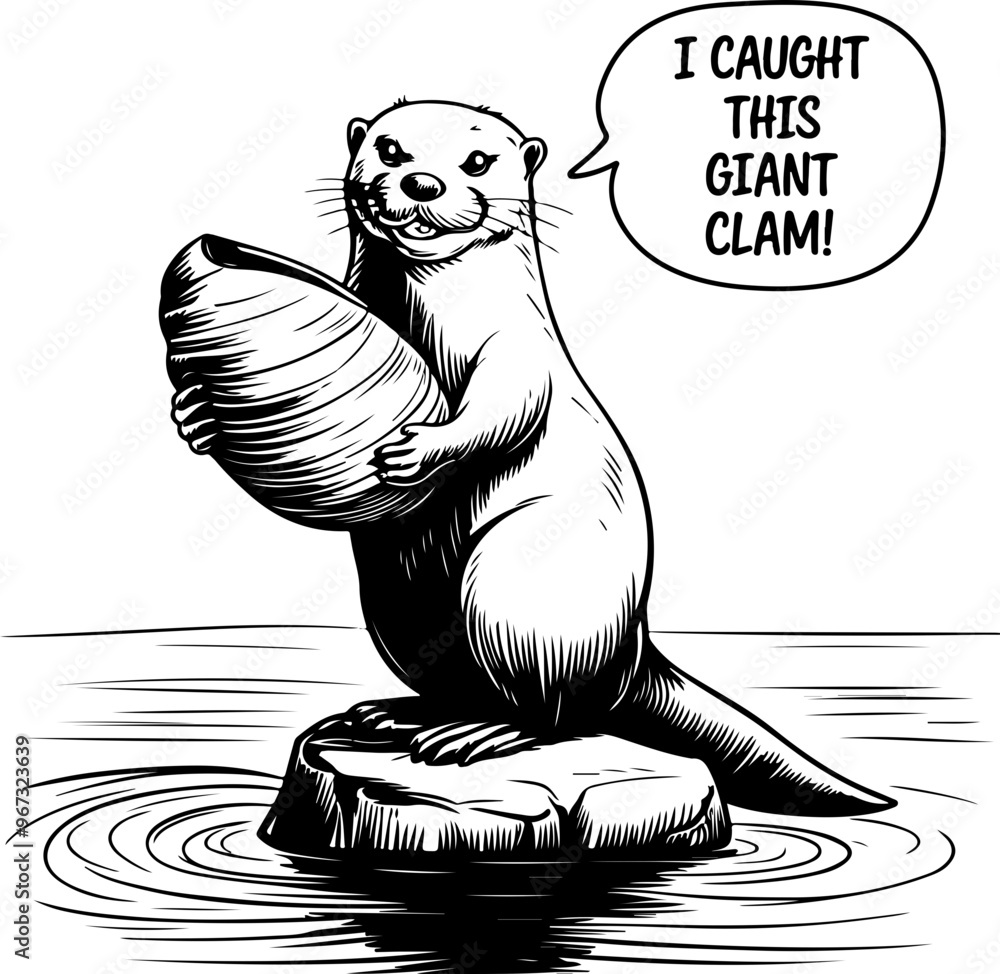 Stranger Things Light Otter Eating Clam Hi-res Stock Photography And Images  Fan Chains Extensions