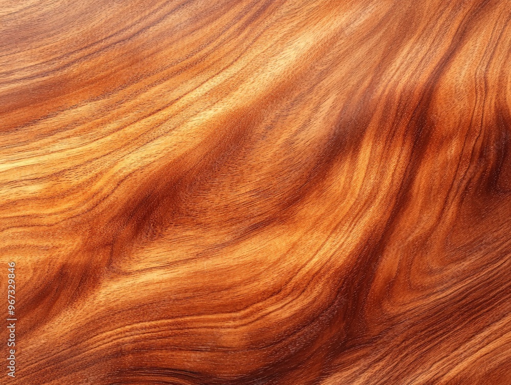 Close-Up of Polished Cedar Wood with Warm Reddish Tones Close-Up of Polished Cedar Wood with Warm Reddish Tones