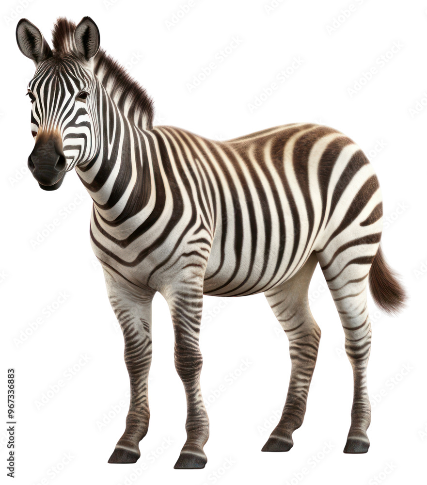 Fototapeta premium PNG Wildlife animal mammal zebra.