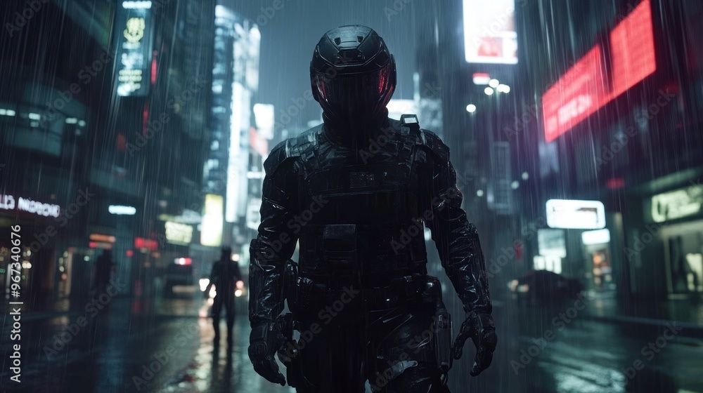 Cyberpunk City Rain Cyberpunk City Rain