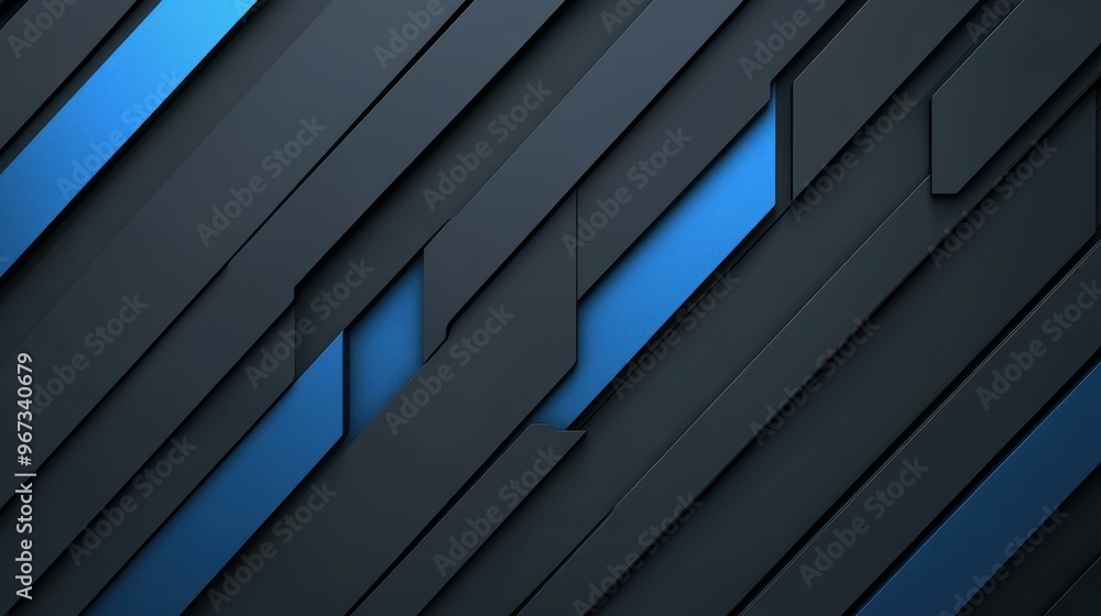 Dive into a stunning abstract design that blends dark space with dynamic lines, ideal for elevating your digital projects.