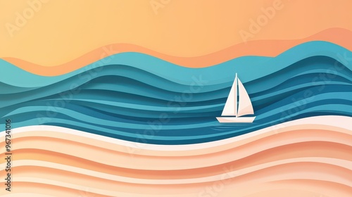 Dive into summer vibes with waves, sand, and fun designs perfect for beachthemed travels and promotions.