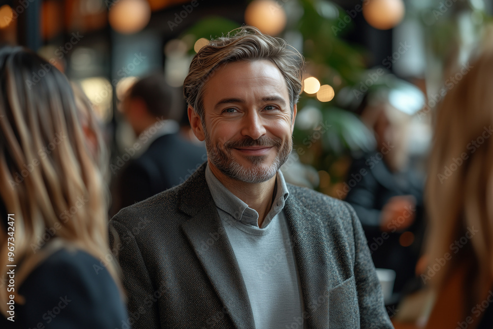 Smiling casual guy Smiling casual guy
