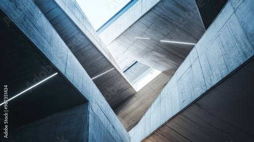 Abstract Architecture: Geometric Shapes in Concrete