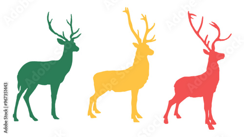 Deer silhouette