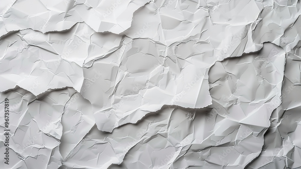 Fototapeta premium White paper texture background overlay effect
