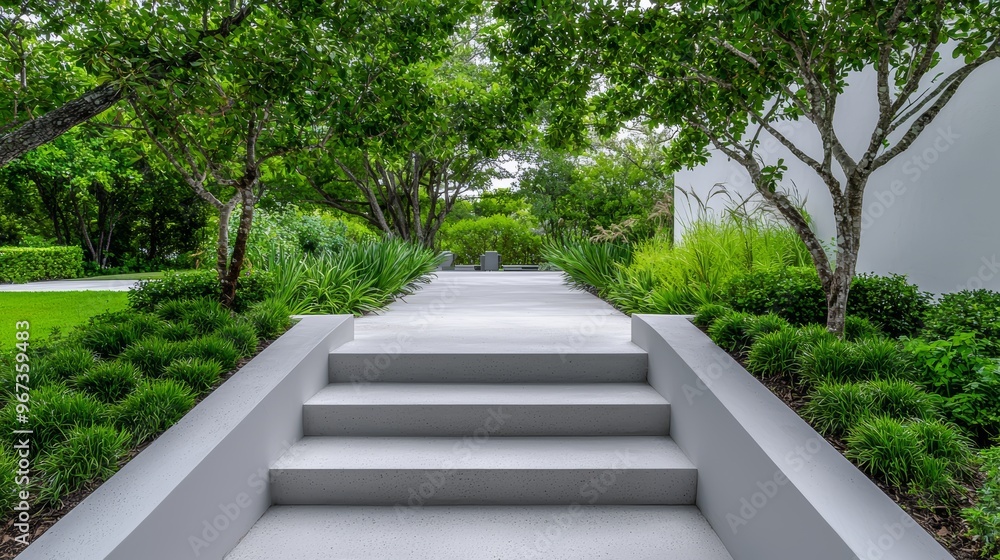 Symmetry in Outdoor Minimalist Spaces, Discuss how symmetrical elements in landscaping and outdoor designs. Symmetry in Outdoor Minimalist Spaces, Discuss how symmetrical elements in landscaping and outdoor designs.