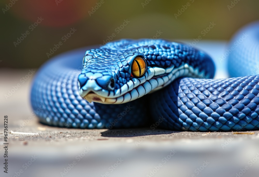 Fototapeta premium close up of a snake