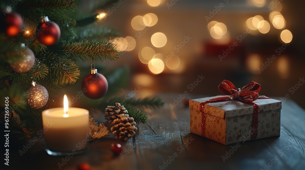 Cartoon illustration of celebration of Christmas,generated with AI. Cartoon illustration of celebration of Christmas,generated with AI.