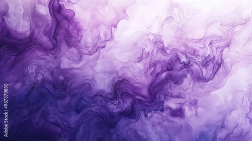 A vibrant abstract swirl of purple hues blending seamlessly, creating a dreamlike atmosphere and captivating visual depth.