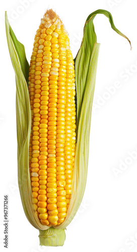 PNG Fresh yellow corn on cob photo