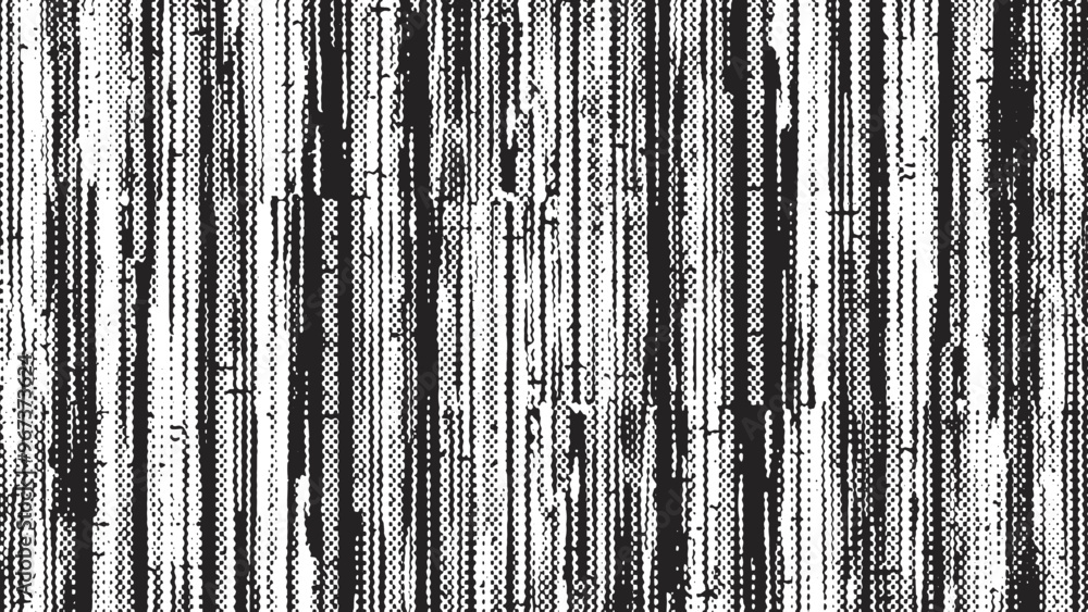 Obraz premium Abstract half tone background. Black and white illustration