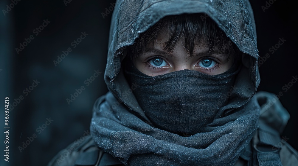 Mysterious Child in a Hood Mysterious Child in a Hood
