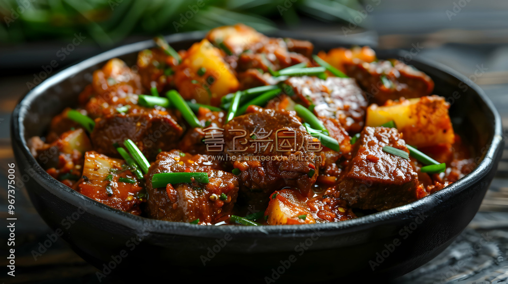 Fototapeta premium Rujak Cingur Typical Regional Food From Surab