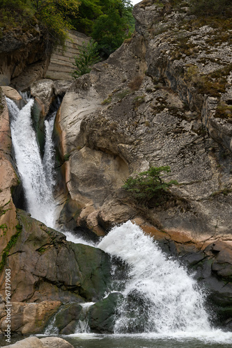 Khuchninsky Waterfall, Republic of Dagestan, Russia photo