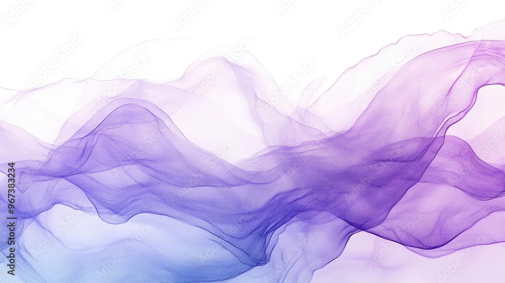 A beautiful blend of purple and blue waves, creating an ethereal and calming abstract background design suitable for various uses. A beautiful blend of purple and blue waves, creating an ethereal and calming abstract background design suitable for various uses.