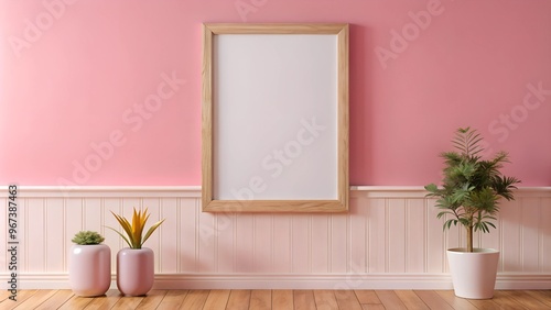room with window and flowers