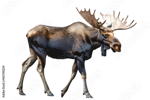 Wallpaper Mural deer isolated on transparent background Torontodigital.ca