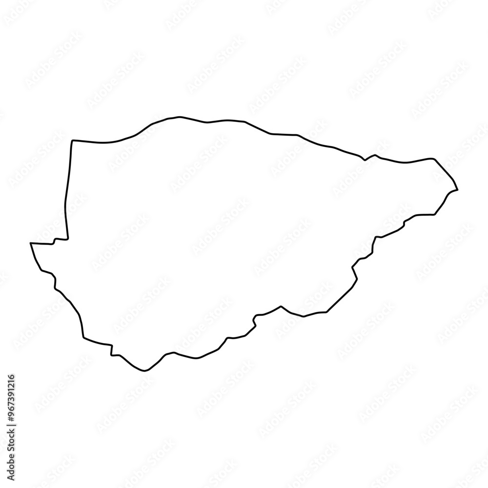 Shikarpur district map, administrative division of Pakistan. Vector illustration. Shikarpur district map, administrative division of Pakistan. Vector illustration.