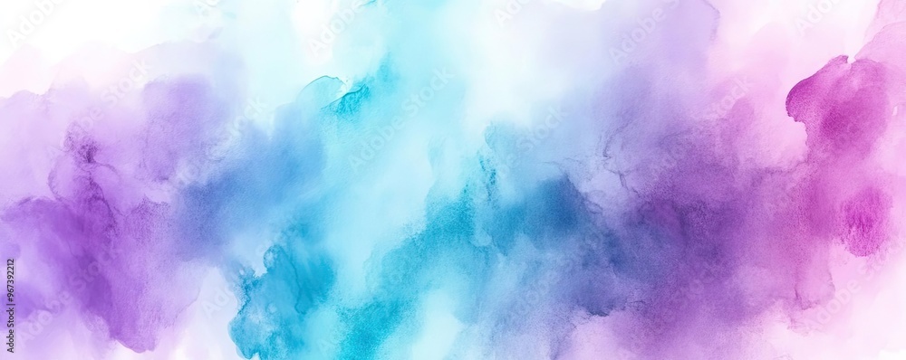 A vibrant abstract watercolor background featuring swirls of blue, purple, and pink, perfect for creative projects and design. A vibrant abstract watercolor background featuring swirls of blue, purple, and pink, perfect for creative projects and design.