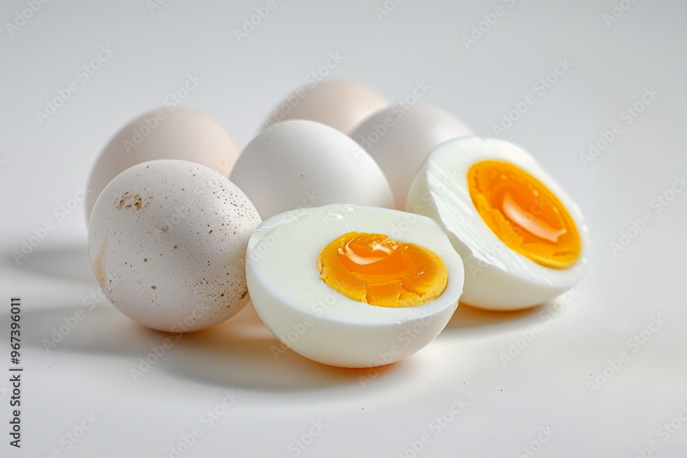 AI generated image of a tasty dish traditional breakfast isolated on white background AI generated image of a tasty dish traditional breakfast isolated on white background