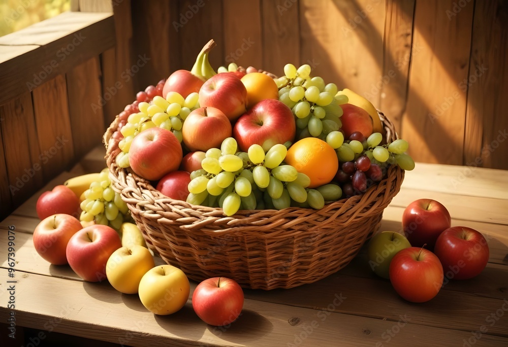 Fresh vegetables and fruits healthy eating organic retail supermarket generated by artificial intelligence Fresh vegetables and fruits healthy eating organic retail supermarket generated by artificial intelligence