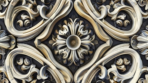 architectural pattern wallpaper