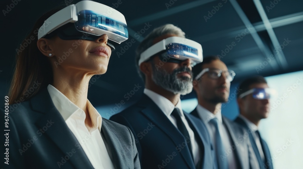 Business Professionals Using VR Business Professionals Using VR