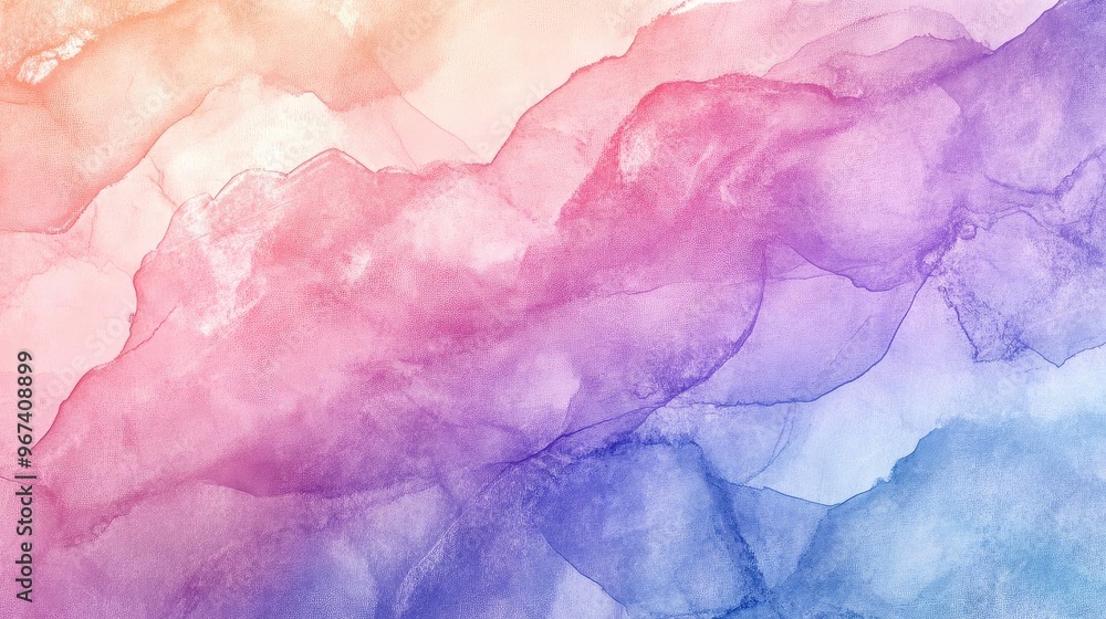 Delicate watercolor abstract background with soft pastel hues blending harmoniously, ideal for creative projects and designs. Delicate watercolor abstract background with soft pastel hues blending harmoniously, ideal for creative projects and designs.