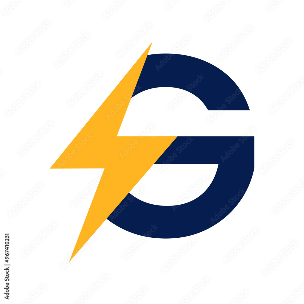 Modern Alphabet Electric Logo Design for Branding and Digital Use